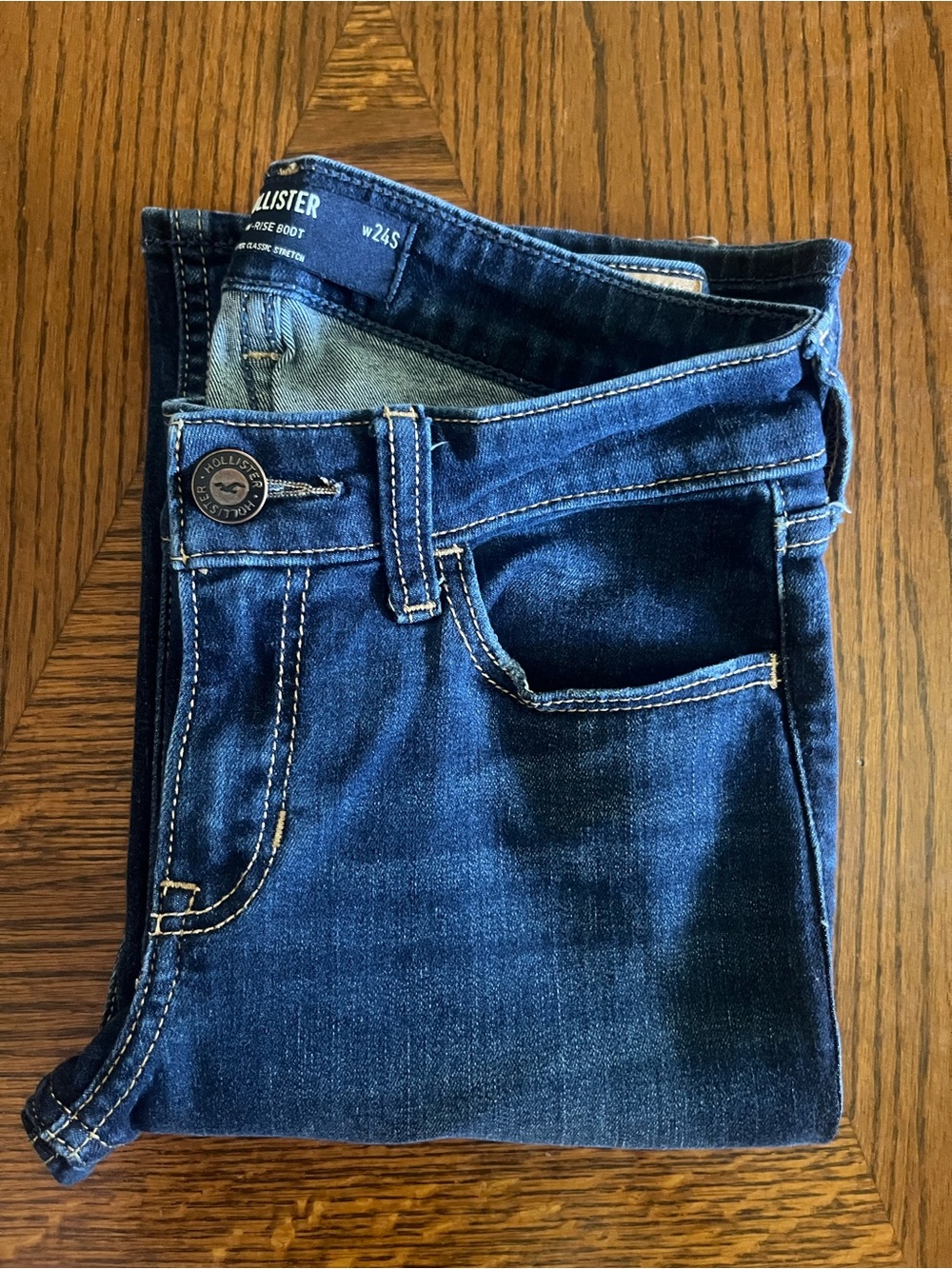 Hollister Indigo Slim Straight Jeans